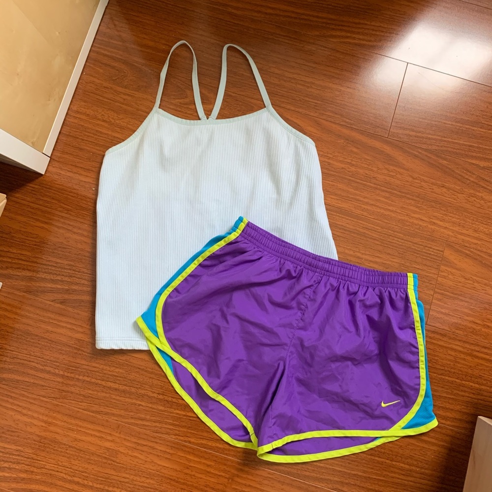 BUNDLE: Nike tank top + Nike shorts